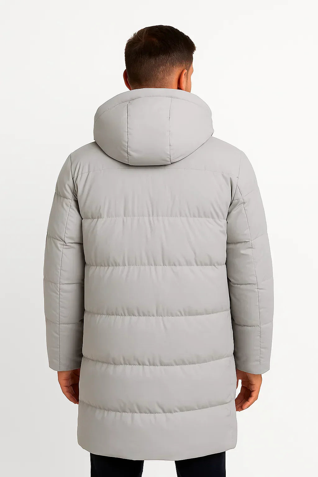 Herren Wasserfester Pufferjacke – Isolierter Wintermantel