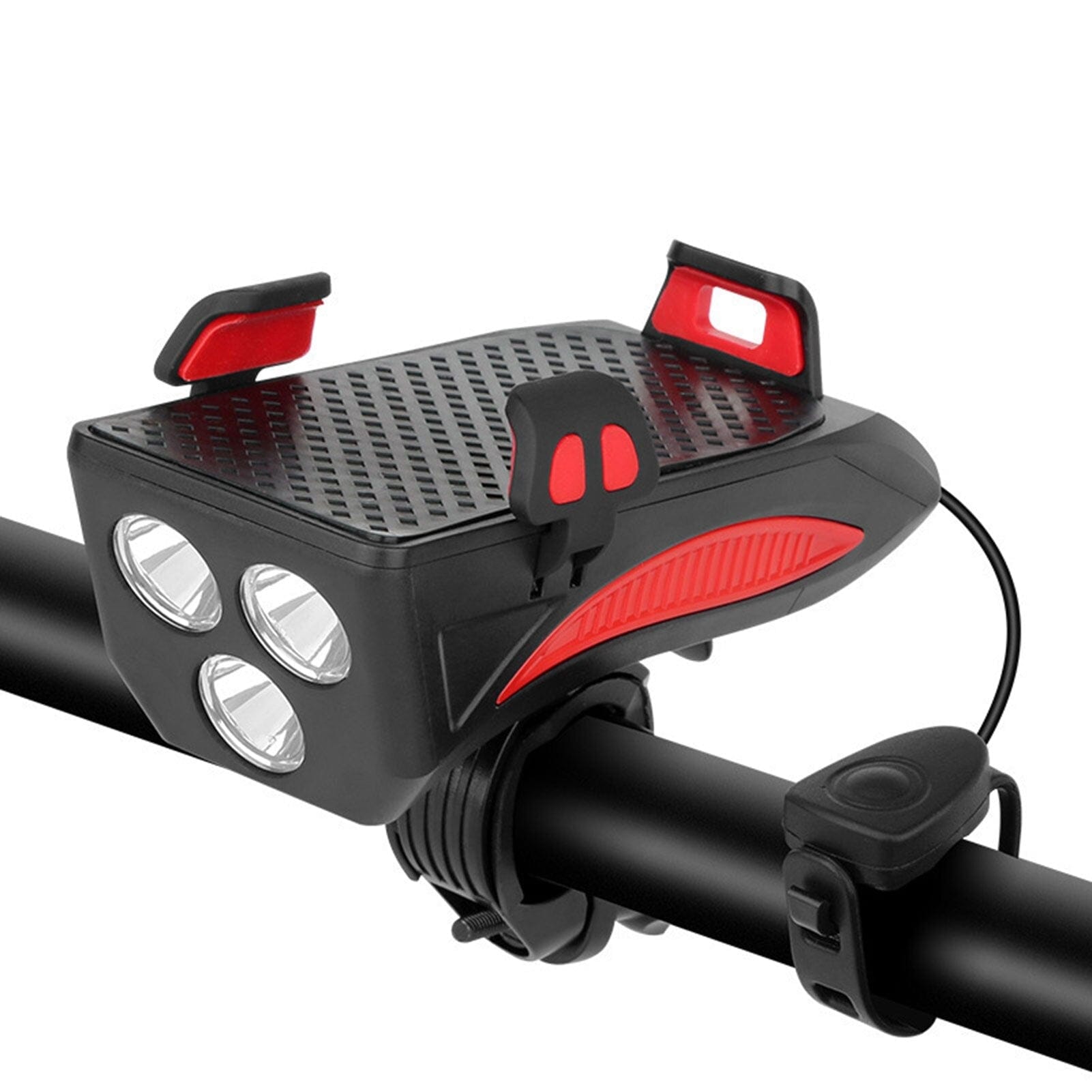 4-in-1 Fahrradlicht mit Powerbank und 1500 Lumen LED