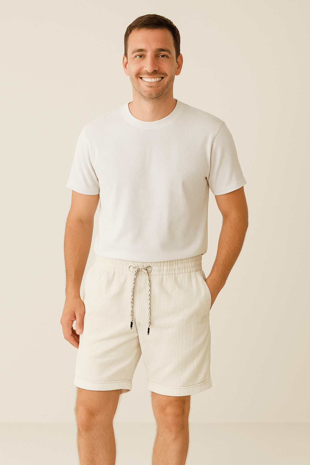 Herren Cord Shorts | Lässiger Komfort