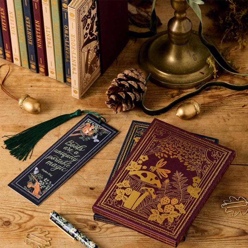 24 Tage Schreibwaren-Adventskalender - Winterwald-Design