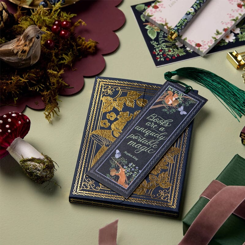 24 Tage Schreibwaren-Adventskalender - Winterwald-Design