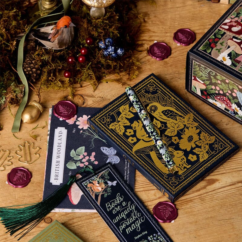 24 Tage Schreibwaren-Adventskalender - Winterwald-Design