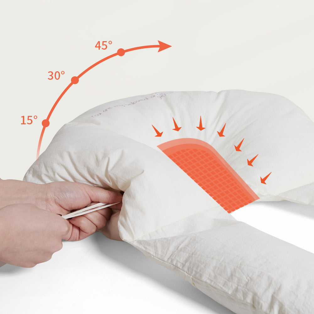 Antibakterielles Baby-Kuschelkissen für sicheres Schlafen