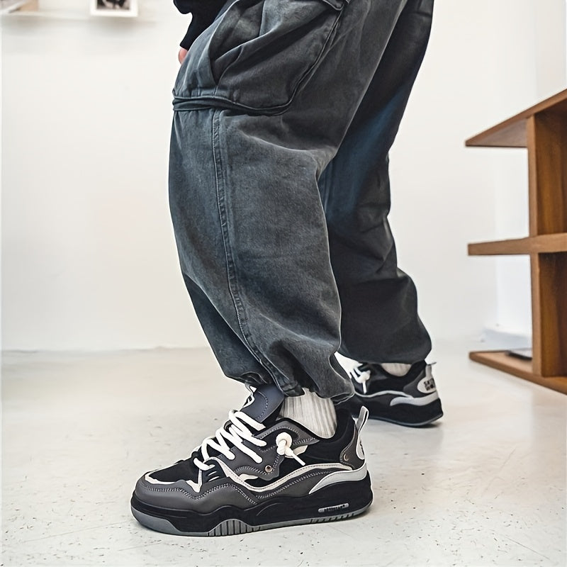 Herren Chunky Sneaker mit dicker Sohle – Sportlicher Casual-Stil