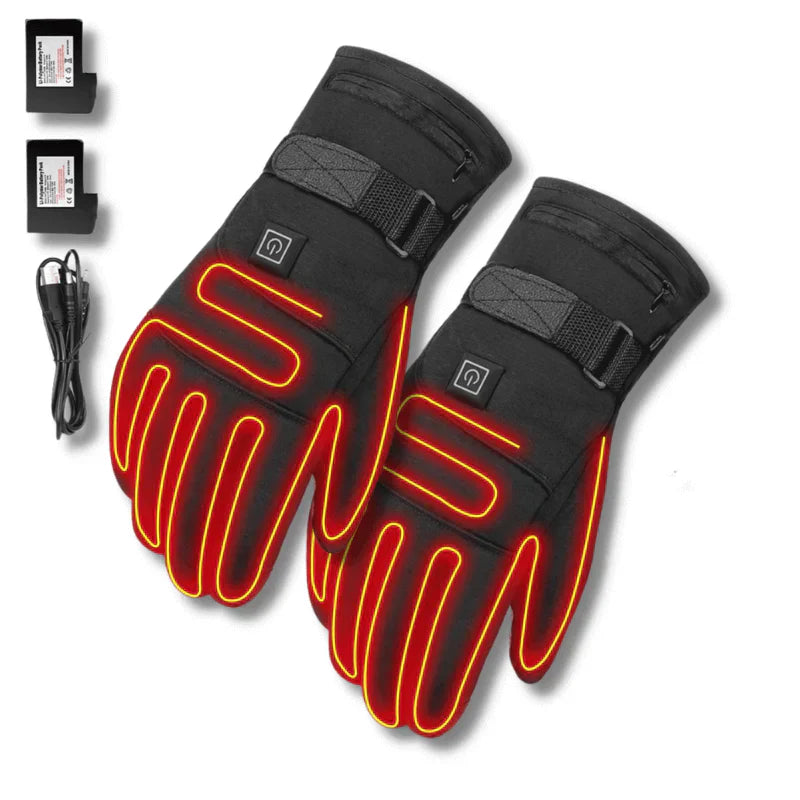 Beheizte Handschuhe – Mit Touchscreen & 3 Heizstufen